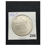1921 S Morgan Silver Dollar Coin