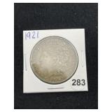 1921 Morgan Silver Dollar Coin
