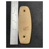 Gorget Indian Artifact Arrowhead