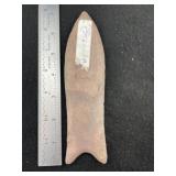 Very Nice Fluted Point Indian Artifact Arrowhead