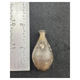 Miniature Plummet Indian Artifact Arrowhead