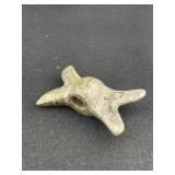 Miniature Bannerstone Indian Artifact Arrowhead