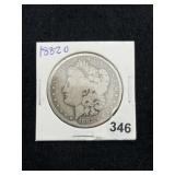 1882 O Morgan Silver Dollar Coin