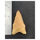 Dalton Indian Artifact Arrowhead
