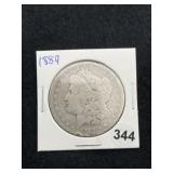 1889 Morgan Silver Dollar Coin