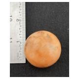 Miniature Quartz Discoidal Indian Artifact Arrowhe