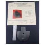 Spatulate with Thomas Matthews COA from Georgia In