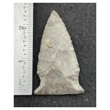 Side Notch Indian Artifact Arrowhead