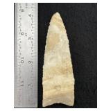 Dalton Indian Artifact Arrowhead