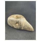 Bird Effigy Stone Pipe Indian Artifact Arrowhead