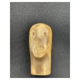 Human Effigy Stone Pipe Indian Artifact Arrowhead