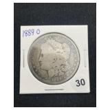 1889 O Morgan Silver Dollar Coin