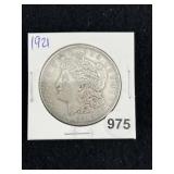 1921 Morgan Silver Dollar Coin