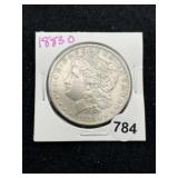 1883 O Morgan Silver Dollar Coin