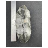 Obsidian Blade Indian Artifact Arrowhead