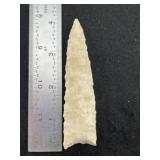 Dalton Indian Artifact Arrowhead