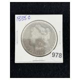 1888 O Morgan Silver Dollar Coin