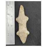 Flint Lizard Indian Artifact Arrowhead