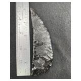 Obsidian Cornertang Indian Artifact Arrowhead