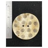 Shell Gorget Indian Artifact Arrowhead