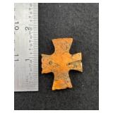 Bone Effigy Indian Artifact Arrowhead