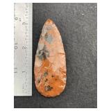 Mahogany Obsidian Blade Indian Artifact Arrowhead