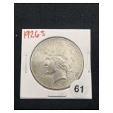 1926 S Peace Silver Dollar Coin