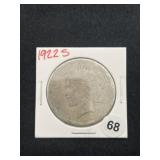 1922 S Peace Silver Dollar Coin