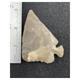 Cornertang Knife light grey S. Llano River Chert f