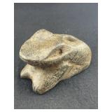 Frog Effigy Stone Pipe Indian Artifact Arrowhead