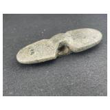 Butterfly Bannerstone Indian Artifact Arrowhead