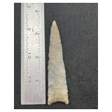 Dalton Indian Artifact Arrowhead