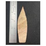 Agate Basin Indian Artifact Arrowhead