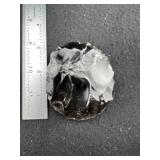 Obsidian Blade Indian Artifact Arrowhead