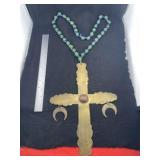 Huge Hudson Bay Montreal Cross Pendant