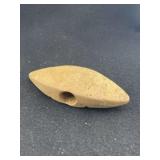 Bannerstone from Illinois Indian Artifact Arrowhea