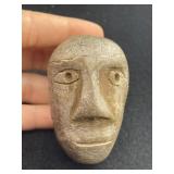 Human Effigy Stone Pipe Indian Artifact Arrowhead