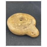 Turtle Effigy Stone Pipe Indian Artifact Arrowhead