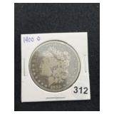 1900 O Morgan Silver Dollar Coin