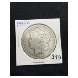 1889 O Morgan Silver Dollar Coin