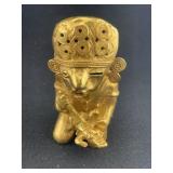 Tumbaga Tairona Gold Figurine UNKNOWN MATERIAL