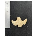 Bird Effigy Indian Artifact Arrowhead