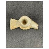 Fish Effigy Stone Pipe Indian Artifact Arrowhead