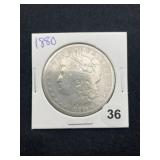 1880 Morgan Silver Dollar Coin