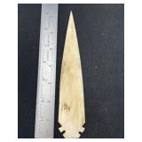 Bone Spear Indian Artifact Arrowhead