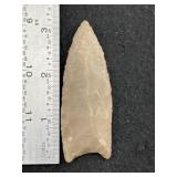Clovis Paleo Point one long flute ground base ligh
