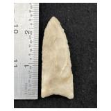 Clovis Paleo Point white colored edwards plateau f