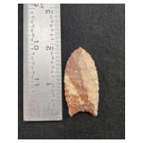 Folsom Indian Artifact Arrowhead