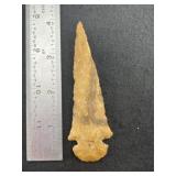 Dovetail Indian Artifact Arrowhead