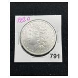 1882 O Morgan Silver Dollar Coin